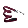 Picture of Pack of 100 - 3/8" Flat Braid Lanyard with Breakaway and Black Oxide Swivel Hook