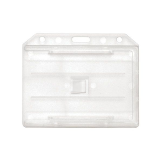 Picture of Pack of 50 - Clear Acetate Horizontal 2-Sided Multi-Card Holder 3.65" x 2.94"