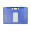 Picture of Pack of 50 - Clear Frosted Horizontal Rigid Plastic Badge Holder