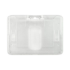 Picture of Pack of 50 - Clear Frosted Horizontal Rigid Plastic Badge Holder