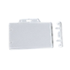 Picture of Pack of 50 - Clear Plastic Horizontal Permanent Locking Card Holder, 3.38" x 2.18"