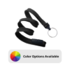 Picture of Pack of 100 - 3/8" Flat Braid Lanyard with Breakaway and Split Ring