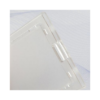 Picture of Pack of 50 - Frosted Plastic Vertical Locking Card Holder 2.28" x 3.8"