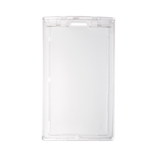 Picture of Pack of 50 - Frosted Plastic Vertical Locking Card Holder 2.28" x 3.8"