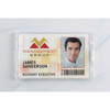 Picture of Pack of 50 - Frosted Plastic Vertical Locking Card Holder 2.28" x 3.8"