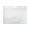 Picture of Pack of 50 - Frosted Rigid Plastic Horizontal Side-Load Access Card Holder