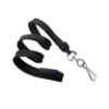 Picture of Pack of 100 - 3/8" Flat Braid Lanyard with Breakaway and Swivel Hook