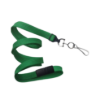 Picture of Pack of 100 - 3/8" Flat Braid Lanyard with Breakaway and Swivel Hook