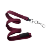 Picture of Pack of 100 - 3/8" Flat Braid Lanyard with Breakaway and Swivel Hook