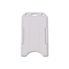 Picture of Pack of 50 - Frosted Rigid Plastic Vertical Open-Face Card Holder 2.27" x 3.93"