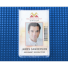 Picture of Pack of 50 - Frosted Rigid Poly Vertical 2-Access Card Badge Holder