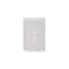Picture of Pack of 50 - Premium Frosted Vertical Top-Load Card Holder 2.13" x 3.38" TAA Compliant