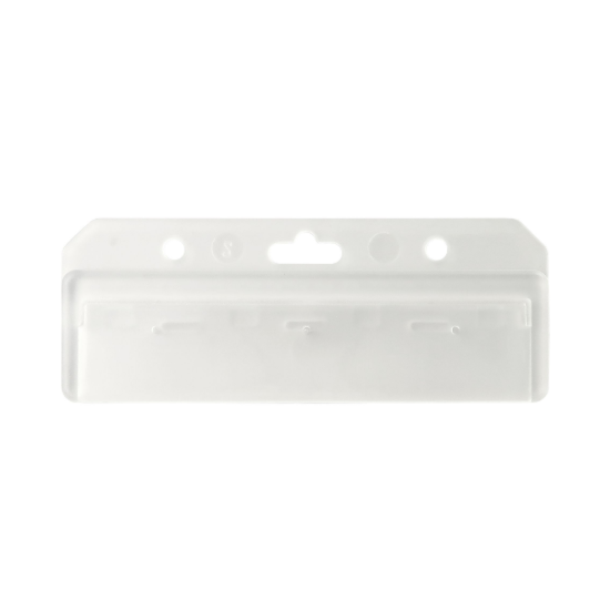 Picture of Pack of 50 - Rigid Plastic Easy Access Horizontal Badge Holder