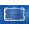 Picture of Pack of 50 - Premium Frosted Horizontal Side-Load Card Dispenser 3.38" x 2.13" TAA Compliant