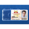 Picture of Pack of 50 - Premium Frosted Horizontal Side-Load Card Dispenser 3.38" x 2.13" TAA Compliant