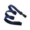 Picture of Pack of 100 - 3/8" Flat Braid Lanyard with Breakaway and Wide No-Swivel Plastic Hook
