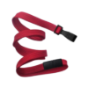 Picture of Pack of 100 - 3/8" Flat Braid Lanyard with Breakaway and Wide No-Swivel Plastic Hook