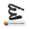 Picture of Pack of 100 - 3/8" Flat Braid Lanyard with Breakaway and Wide No-Swivel Plastic Hook