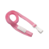 Picture of Pack of 100 - 3/8" Flat Braid Lanyard with Breakaway and Wide No-Swivel Plastic Hook