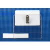 Picture of Pack of 100 - Premium Vinyl Horizontal Clip-on Display Holder 3.4" x 2.25"