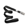 Picture of Pack of 100 - 3/8" Flat Braid Lanyard with Bulldog Clip