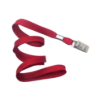 Picture of Pack of 100 - 3/8" Flat Braid Lanyard with Bulldog Clip