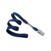 Picture of Pack of 100 - 3/8" Flat Braid Lanyard with Bulldog Clip