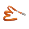 Picture of Pack of 100 - 3/8" Flat Braid Lanyard with Bulldog Clip