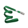 Picture of Pack of 100 - 3/8" Flat Braid Lanyard with Bulldog Clip