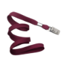 Picture of Pack of 100 - 3/8" Flat Braid Lanyard with Bulldog Clip