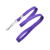 Picture of Pack of 100 - 3/8" Flat Braid Lanyard with Swivel Hook