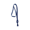 Picture of Pack of 100 - 3/8" Flat Braid Woven Lanyard with Wide Plastic Hook