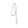 Picture of Pack of 100 - 3/8" Flat Braid Woven Lanyard with Wide Plastic Hook