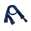 Picture of Pack of 100 - 5/8'' Recycled PET Lanyard with Safety Breakaway and No-Twist Hook