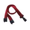 Picture of Pack of 100 - 5/8'' Recycled PET Lanyard with Safety Breakaway and No-Twist Hook