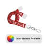 Picture of Pack of 100 - 5/8" Pre-Printed Lanyard with Breakaway and Swivel Hook