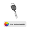 Picture of Pack of 50 - Translucent Badge Reel Carabiner with Clear Strap