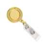 Picture of Pack of 50 - Badge Reel with Clear Vinyl Strap and Belt Clip