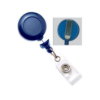 Picture of Pack of 50 - Badge Reel with No-Twist Reel with Clear Vinyl Strap and Belt Clip