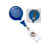 Picture of Pack of 50 - Badge Reel with No-Twist Reel with Clear Vinyl Strap and Belt Clip