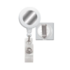 Picture of Pack of 50 - Badge Reel with Silver Sticker and Belt Clip