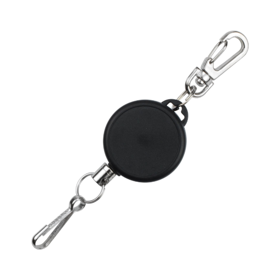 Picture of Pack of 50 - Heavy Duty Badge Reel with Double Lobster Claw Clips