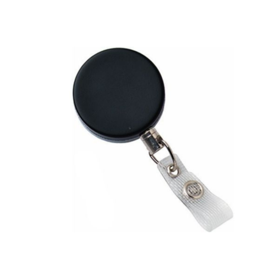 Picture of Pack of  50 - Heavy Duty Badge Reel with Steel Cord and Durable Strap