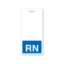 Picture of Pack of 25 - "RN" Vertical Badge Buddies, Blue