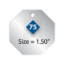 Picture of Damon Co. 1.5'' Hexagon Metal Plates No. 75
