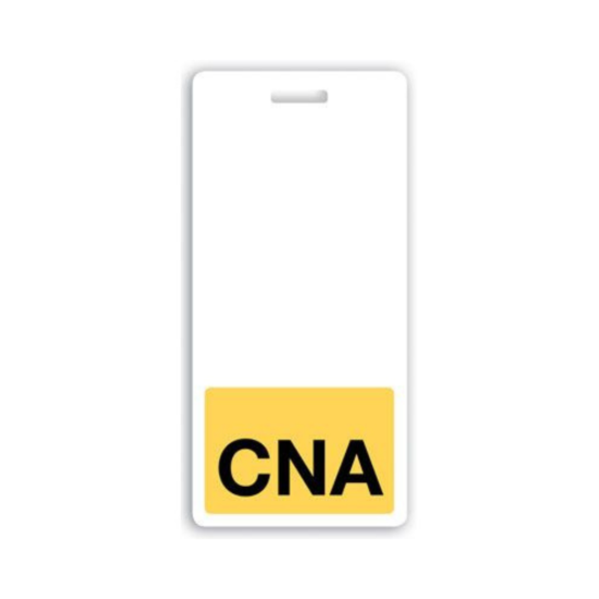 Picture of Pack of 25 - "CNA" Vertical Badge Buddies, Yellow