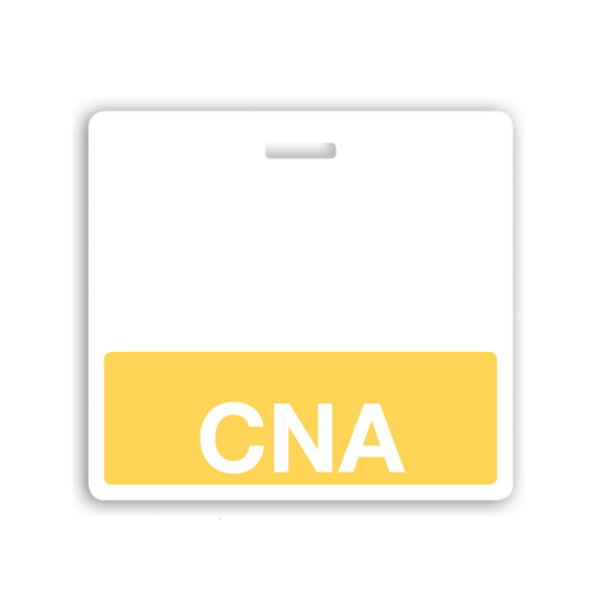 Picture of Pack of 25 - "CNA" Horizontal Badge Buddies, Yellow