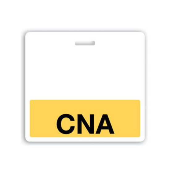Picture of Pack of 25 - "CNA" Horizontal Badge Buddies, Yellow