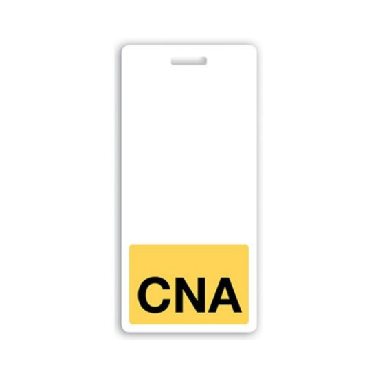 Picture of Pack of 25 - "CNA" Vertical Badge Buddies, Yellow