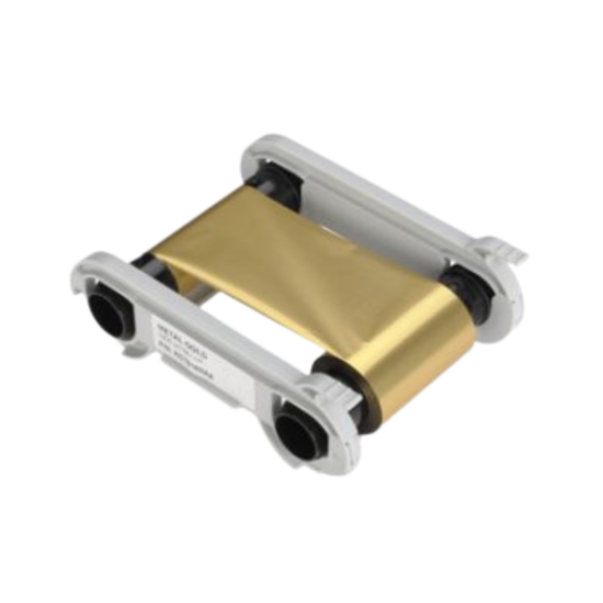Picture of Evolis RCT016NAA Metallic Gold Monochrome Ribbon